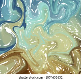 Vector colorful marble stone background.. Fluid colorful shapes background.