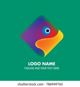 Vector colorful mexican culture logo