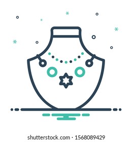 Vector colorful mix icon for  costly