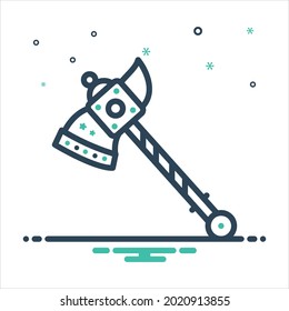 Vector colorful mix icon for epic