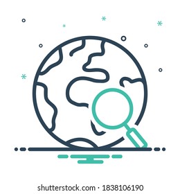 Vector colorful mix icon for everything