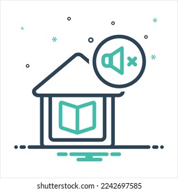 Vector colorful mix icon for limitations