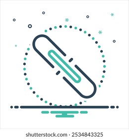 Vector colorido icono de mezcla para el Enlace