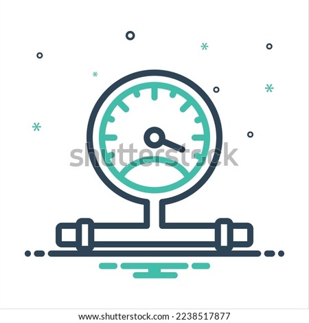 Vector colorful mix icon for max