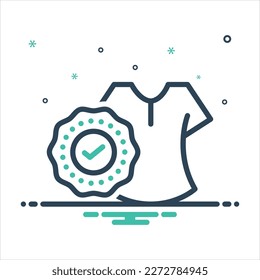 Vector colorful mix icon for original
