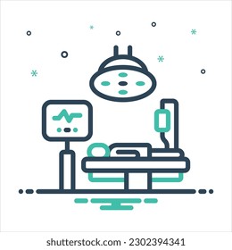 Vector colorful mix icon for ot