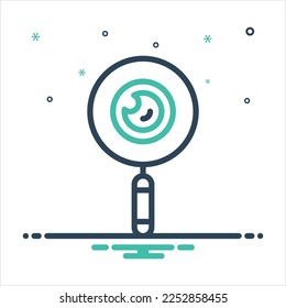 Vector colorful mix icon for sees