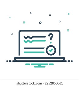 Icono de mezcla de colores vectoriales para resolver
