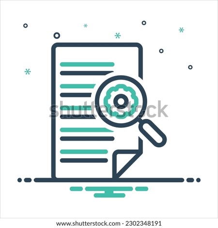 Vector colorful mix icon for source