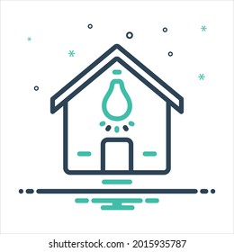 Icono de mezcla de colores vectoriales para su uso