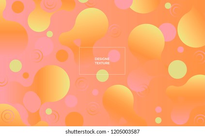 Vector colorful modern background. Fluid bublbles composition. Landing page.