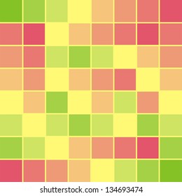 Vector colorful mosaic background