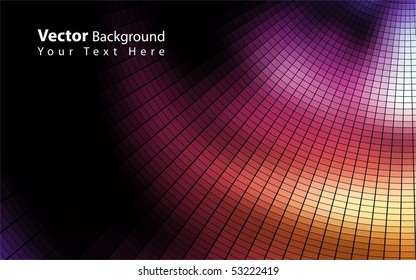 Vector colorful mosaic background