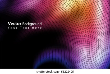 Vector colorful mosaic background