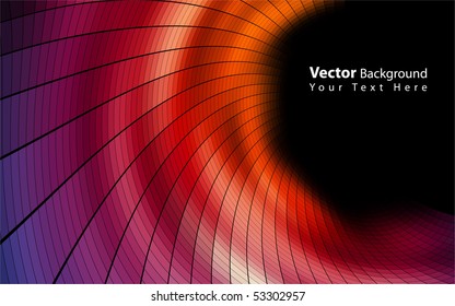 Vector colorful mosaic background
