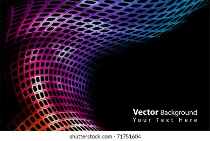 Vector colorful mosaic background
