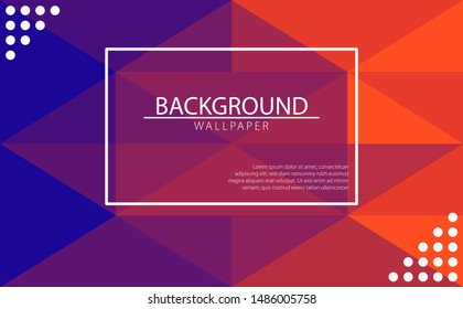 Vector Colorful Mosaic Covers Design Minimal Geometric Pattern Gradients Presentation Background Wallpaper