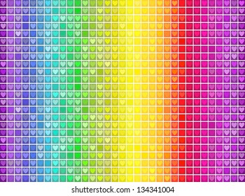 Vector colorful mosaic pattern background