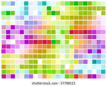 vector colorful mosaic pattern design