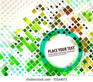 vector colorful mosaic pattern design, vector illustration.
