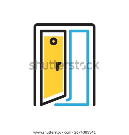 Vector colorful multi icon for slightly