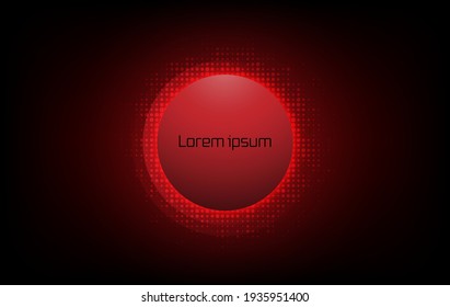 Vector colorful neon poster set. Circle shape with neon splash. Abstract background with liquid gradient. 