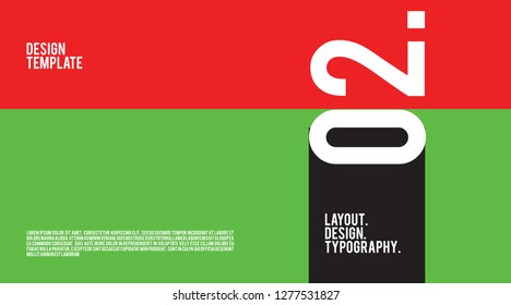 Vector Colorful page layout design template for presentation  website  and print