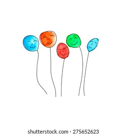 Vector colorful paint 