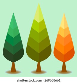 Dark Forest Trees Stock Vectors, Images & Vector Art | Shutterstock