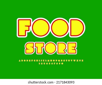 2,789 Supermarket font Images, Stock Photos & Vectors | Shutterstock