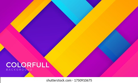 Vector colorful premium background with overlaping layer background. Vector background. Eps10
