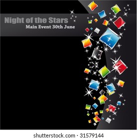 VECTOR Colorful Rainbow Abstract Fantasy Background