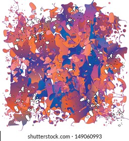 vector colorful random fractal background wallpaper