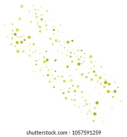 Vector colorful round confetti isolated on white background.Birthday card.Square card and frame.Template for holiday, party, birthday, wedding, solemnity.