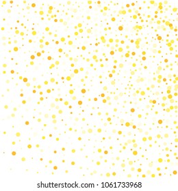 Vector colorful round confetti isolated on white background.Birthday card.Square card and frame.Template for holiday, party, birthday, wedding, solemnity.