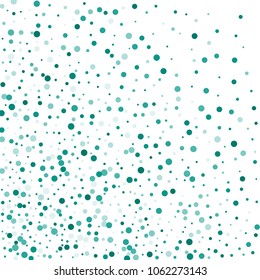 Vector colorful round confetti isolated on white background.Birthday card.Square card and frame.Template for holiday, party, birthday, wedding, solemnity.