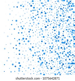 Vector colorful round confetti isolated on white background.Birthday card.Square card and frame.Template for holiday, party, birthday, wedding, solemnity.