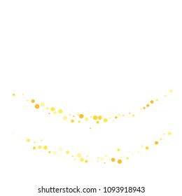 Vector colorful round confetti isolated on white background.Birthday card.Square card and frame.Template for holiday, party, birthday, wedding, solemnity.