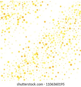 Vector colorful round confetti isolated on white background.Birthday card.Square card and frame.Template for holiday, party, birthday, wedding, solemnity.