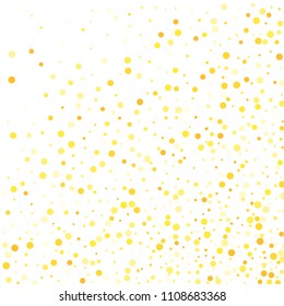 Vector colorful round confetti isolated on white background.Birthday card.Square card and frame.Template for holiday, party, birthday, wedding, solemnity.