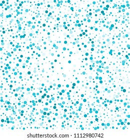 Vector colorful round confetti isolated on white background.Birthday card.Square card and frame.Template for holiday, party, birthday, wedding, solemnity.