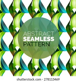 Vector colorful seamless geometric pattern. Modern stylish abstract texture. Background design
