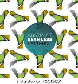 Vector colorful seamless geometric pattern. Modern stylish abstract texture. Background design