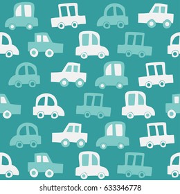 Vector colorful seamless pattern for kids.  Ideal for cards, invitations, baby shower, party,  kindergarten, children room decoration.