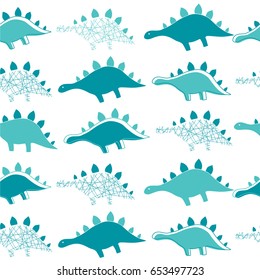 Vector colorful seamless pattern for kids.  Ideal for cards, invitations, baby shower, party,  kindergarten, children room decoration.