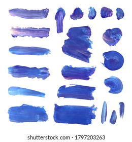 Vector colorful set with oil paint spot background, texture hand drawn illustration. Use it as element for design greeting card, poster, banner, Social Media post, invitation, graphic design