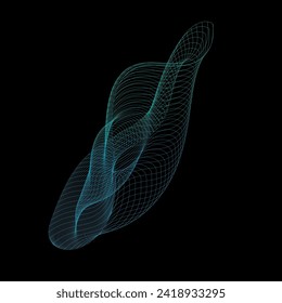 Diseño de ondas de humo coloridas para vectores fondo moderno