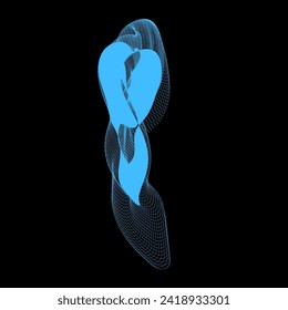 Diseño de ondas de humo coloridas para vectores fondo moderno