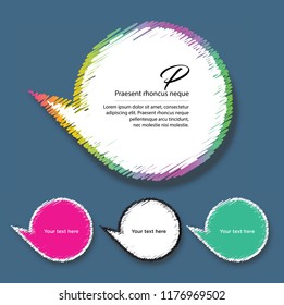 Vector, Colorful speech bubbles, red bubbles, black and white bubbles, green bubbles,  price tags, stickers.