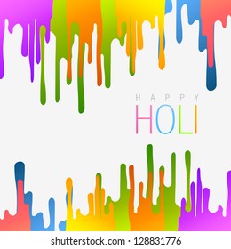 vector colorful splash holi festival background